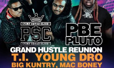 Alabama Rapper PBE PLUTO Headline’s a Show With T.I., ANTHONY HAMILTON, Music Soulchild & More