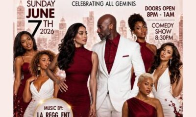 The Ultimate Burgundy and White Experience: A Night of Wine, Comedy, Music, and Gemini Celebration