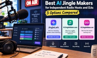 Best AI Jingle Makers for Independent Radio Hosts and DJs: 3 Options Compared